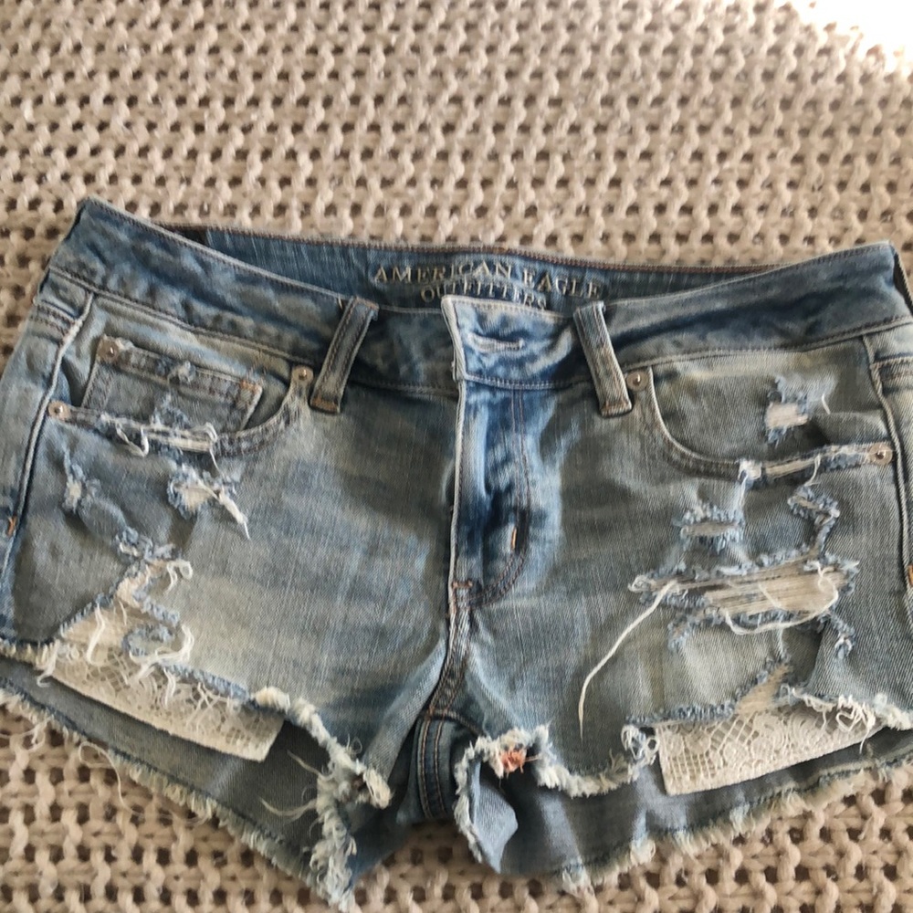 American eagle shorts size 8 stretch